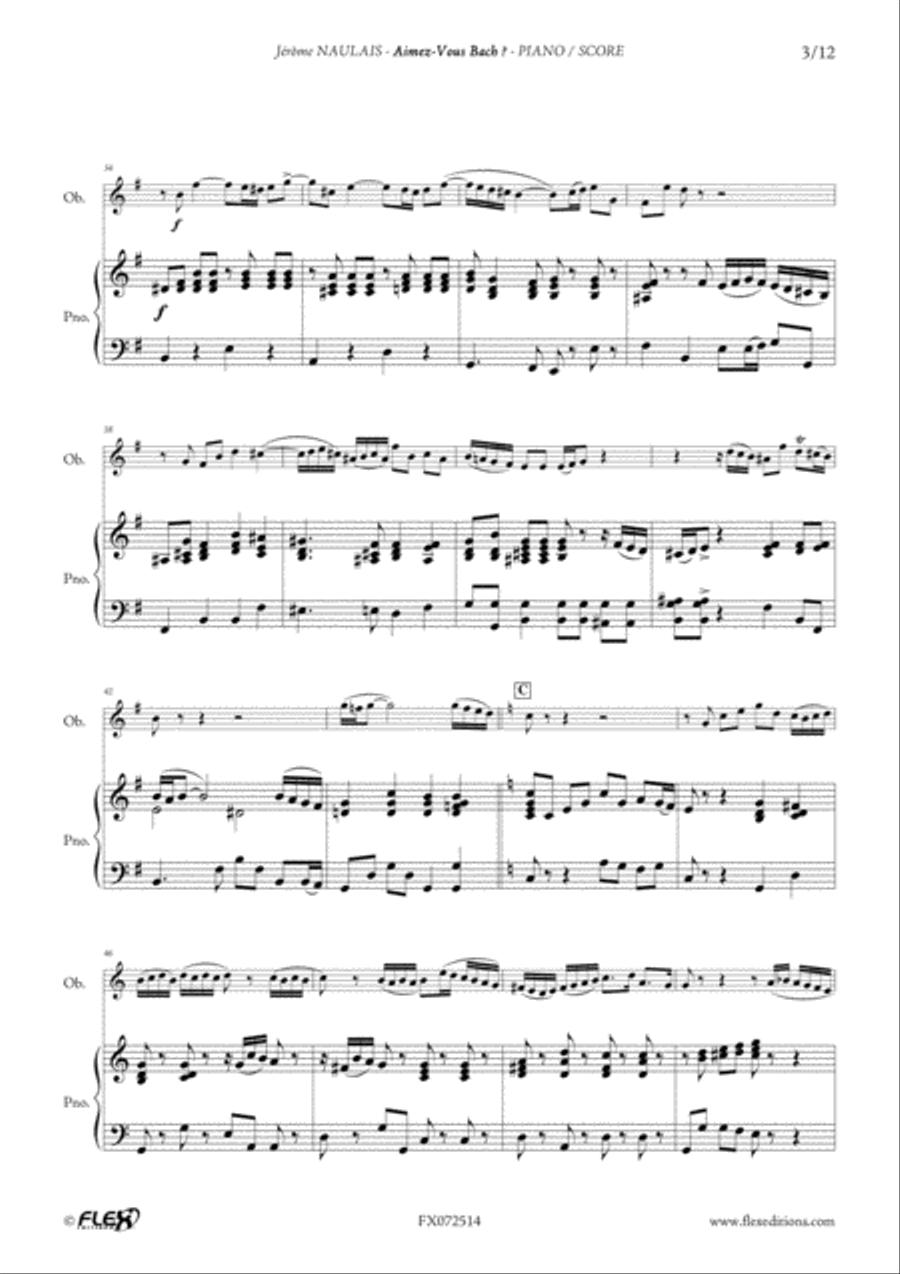 Aimez-Vous Bach? Aimez-Vous Bach? Piano Accompaniment scores gallery preview page 4