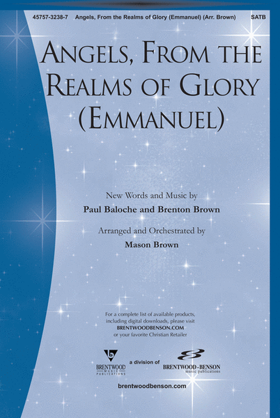 Angels From The Realms Of Glory with Emmanuel (Anthem) image number null