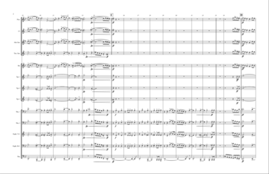 Mo Bamba Marching Band scores gallery preview page 2