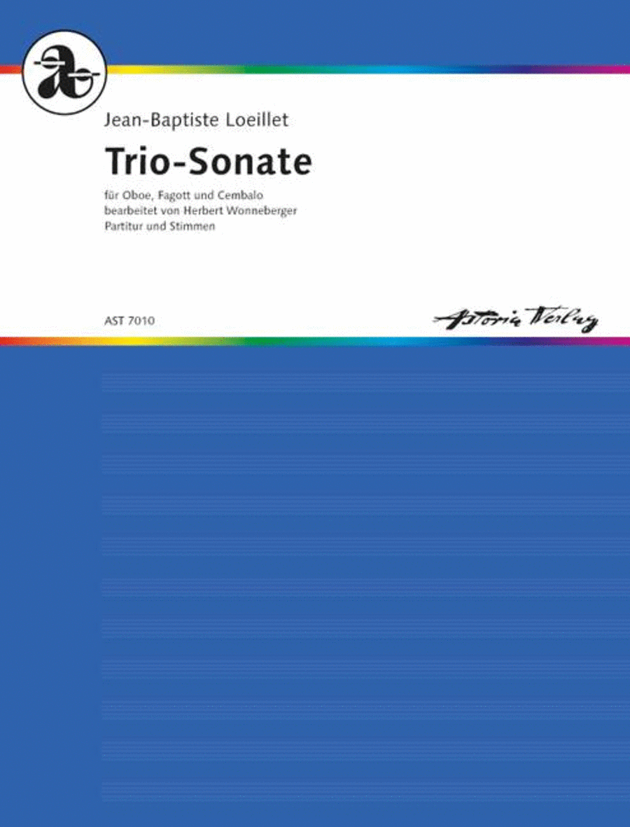 Triosonate G-Dur Bassoon scores gallery preview page 1