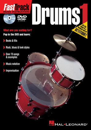 Book cover for FastTrack Drums Method 1