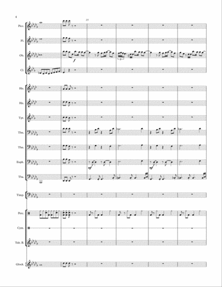A Moment Like This Large Ensemble scores gallery preview page 4