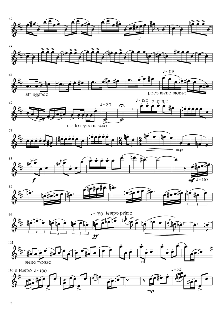 An American in Paris Sax Alto Saxophone scores gallery preview page 2