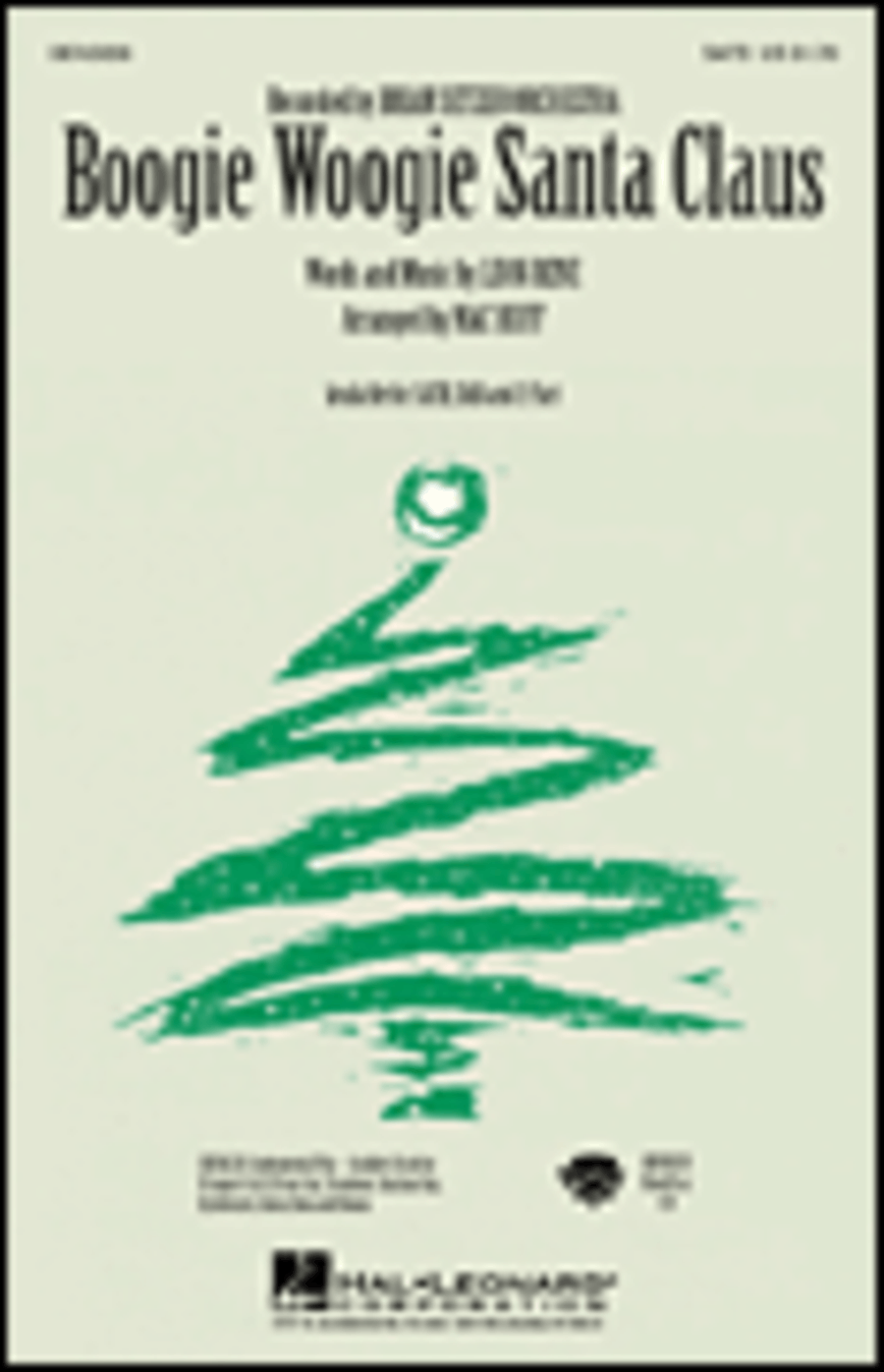 Boogie Woogie Santa Claus Choir scores gallery preview page 1