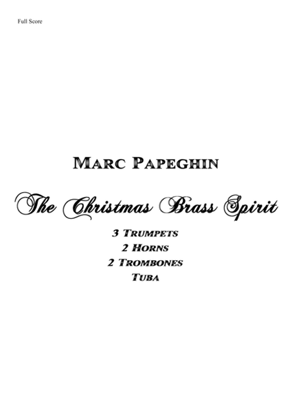The Christmas Brass Spirit // Brass Octet