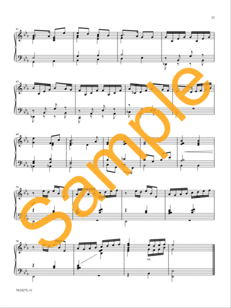 Mark Hayes: Christmas Miniatures for Organ Organ Solo scores gallery preview page 9