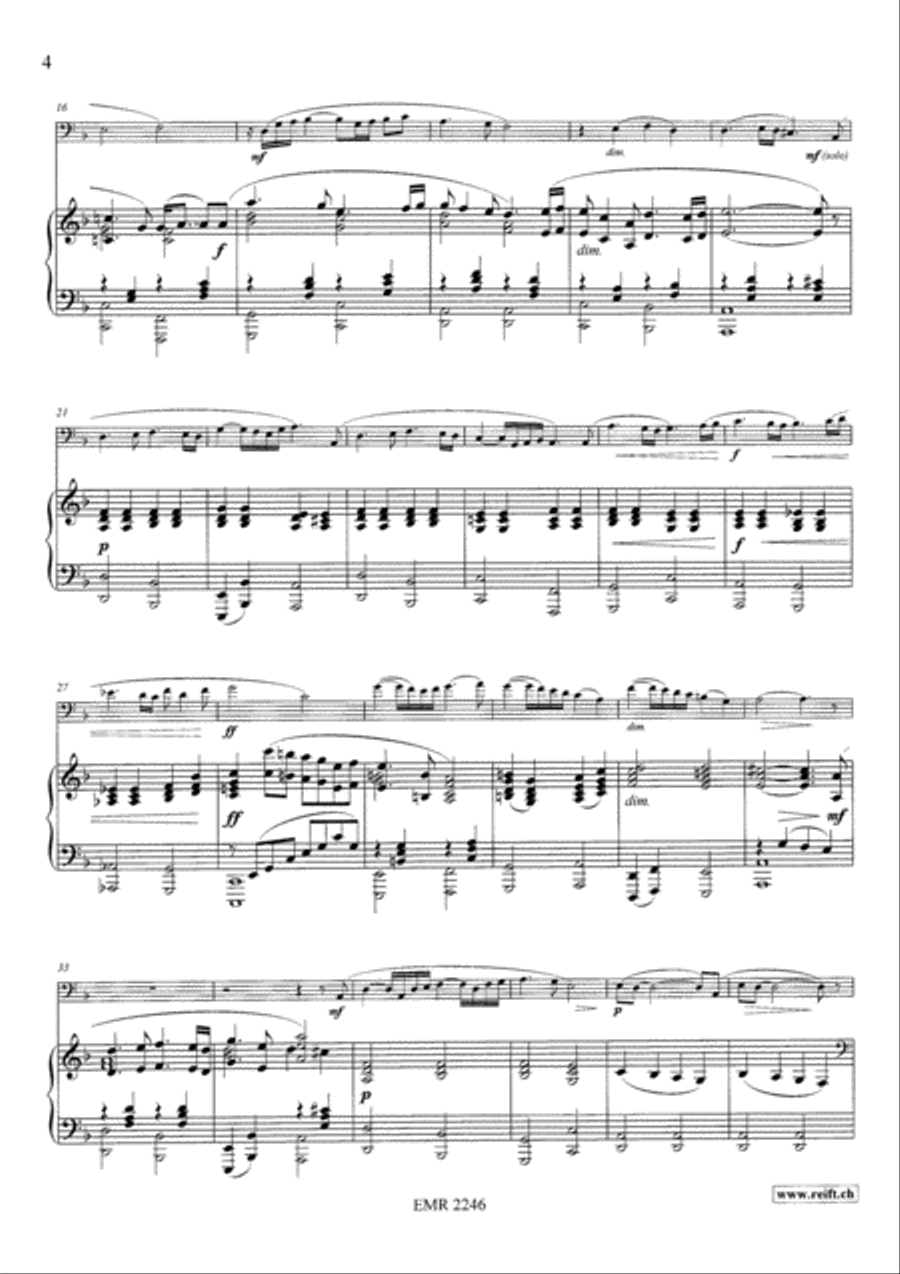 Lament & Scherzo Piano Accompaniment scores gallery preview page 4