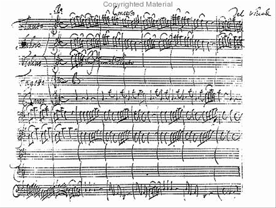Concertos RV 94 - RV 95 - RV 101 - RV 105 Bassoon scores gallery preview page 3