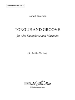 Tongue and Groove - score and parts (6 mallet version)