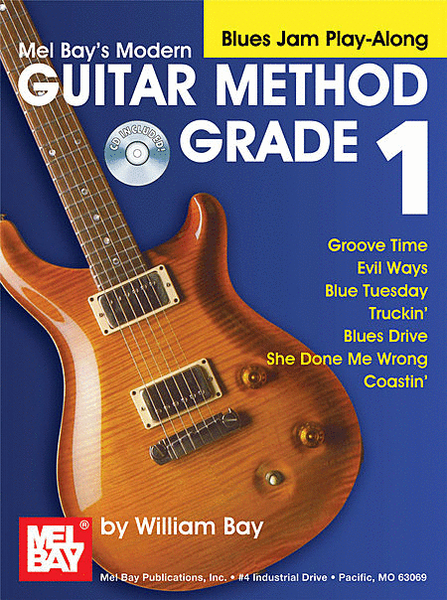Modern Guitar Method Grade 1: Blues Jam Play-Along image number null