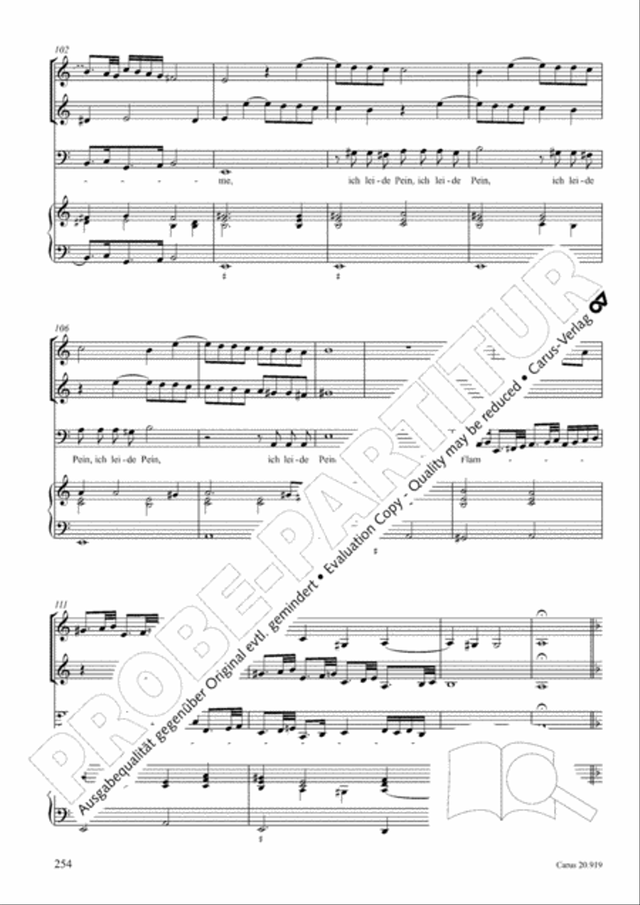 Opera varia I. Works with 1-7 parts (Complete edition, vol. 19) [Werke mit 1-7 obligaten Stimmen] Score scores gallery preview page 311