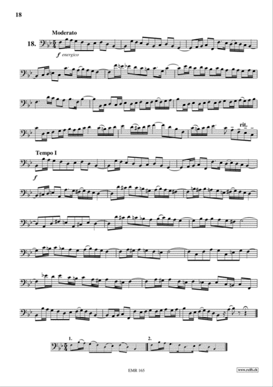 70 Studies Euphonium scores gallery preview page 7