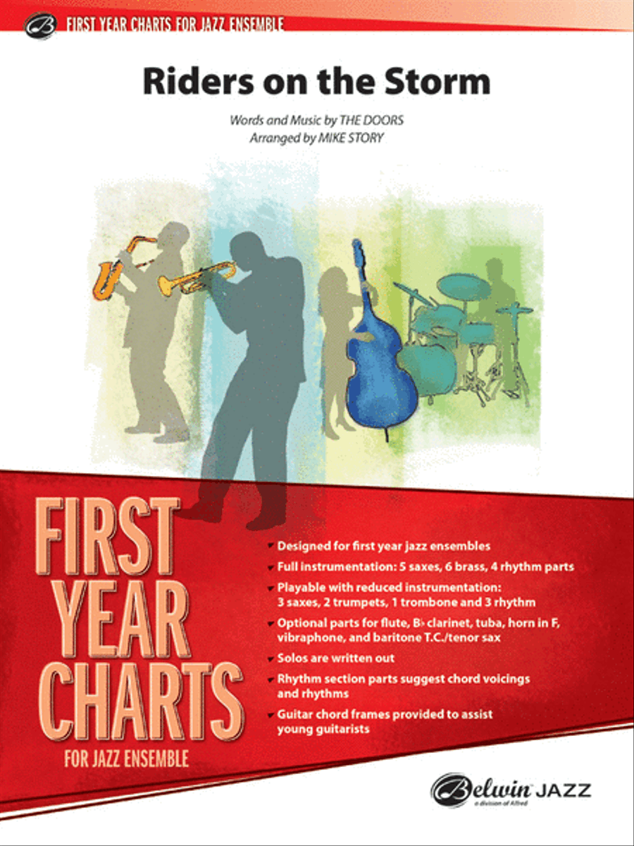 Riders on the Storm Jazz Ensemble scores gallery preview page 1