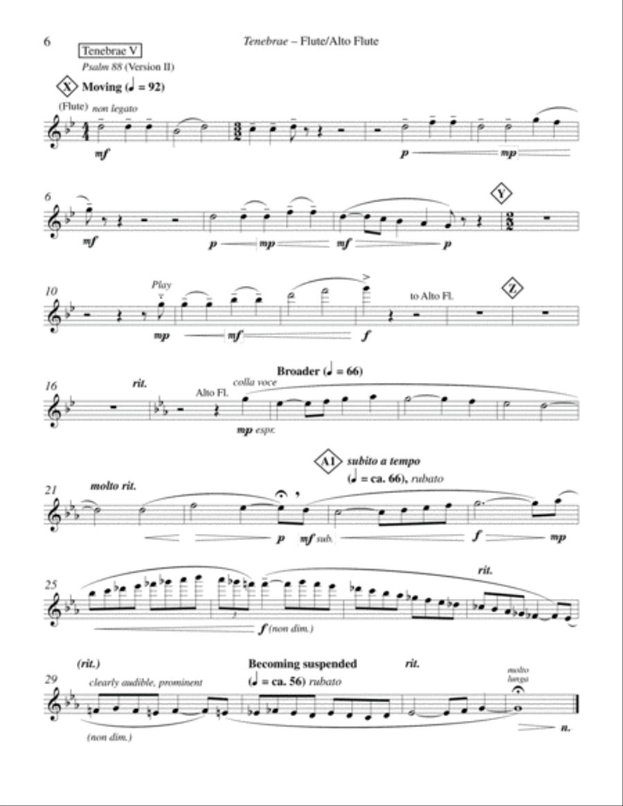 Tenebrae: Journey Through Shadows Choir scores gallery preview page 5