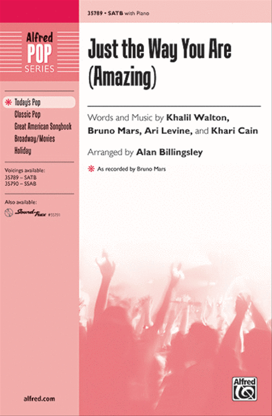 Just the Way You Are (Amazing) 4-Part scores gallery preview page 1