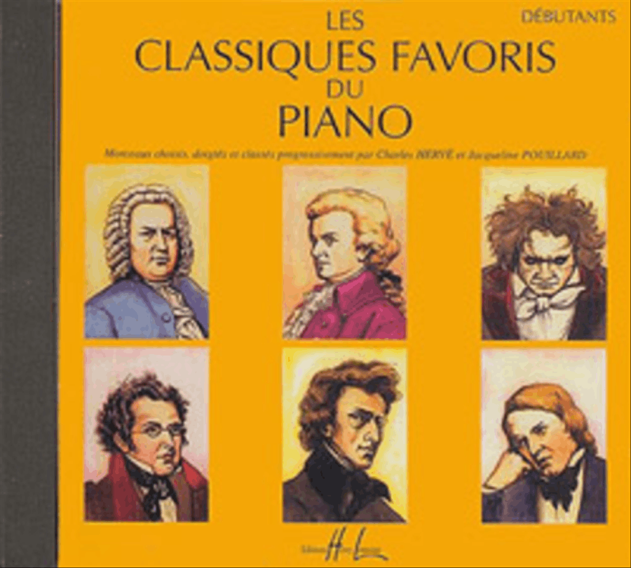 Les classiques favoris Vol.débutants CD seul Piano Solo scores gallery preview page 1