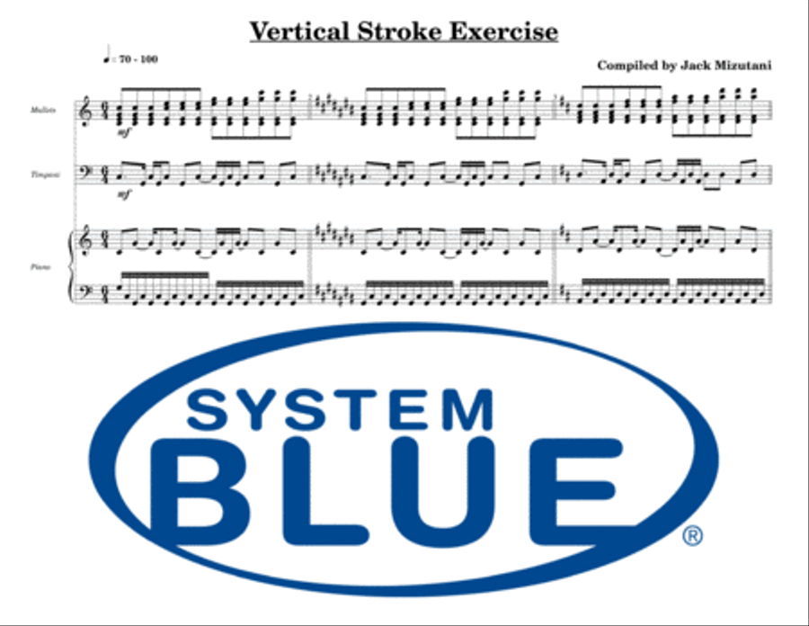 Blue Devils Front Ensemble Audition Pak - Timpani/Drumset Percussion scores gallery preview page 12