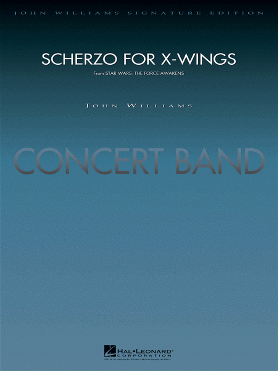 Scherzo for X-Wings (from Star Wars: The Force Awakens) Concert Band scores gallery preview page 1
