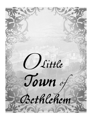 O Little Town of Bethlehem, Piano Solo