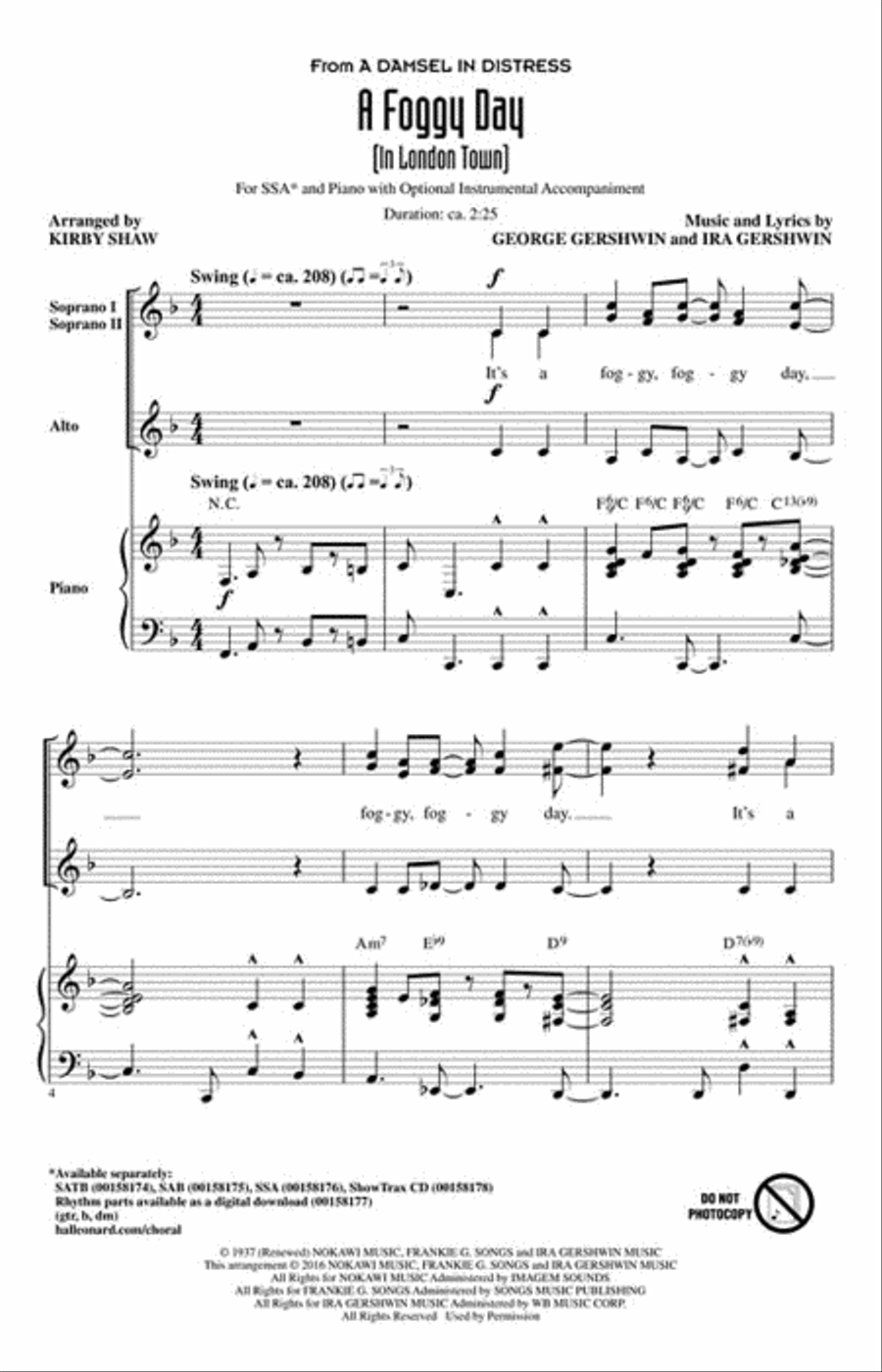 <br>Sheet music extract