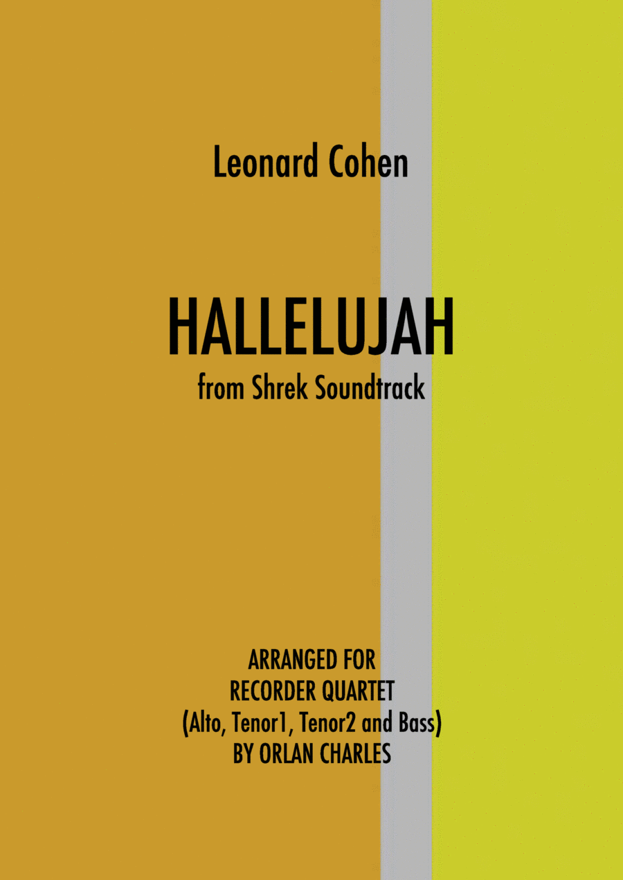 Hallelujah Small Ensemble scores gallery preview page 1