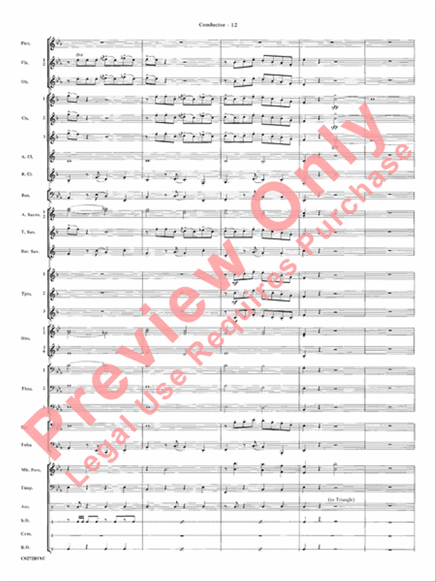 Leroy Anderson: A Legacy in Sound Concert Band scores gallery preview page 15