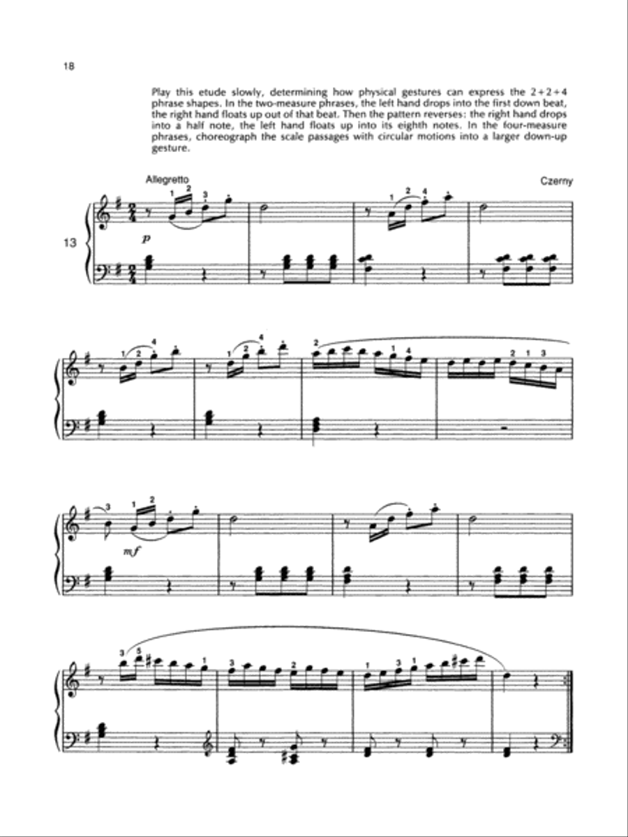 Piano Etudes for the Development of Musical Fingers, Book 3 Piano Method scores gallery preview page 4