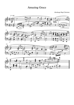 Amazing Grace - Piano Version