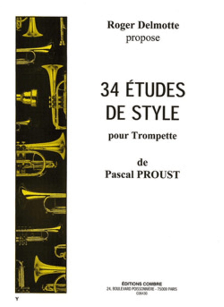Etudes de style (34) Trumpet Solo scores gallery preview page 1