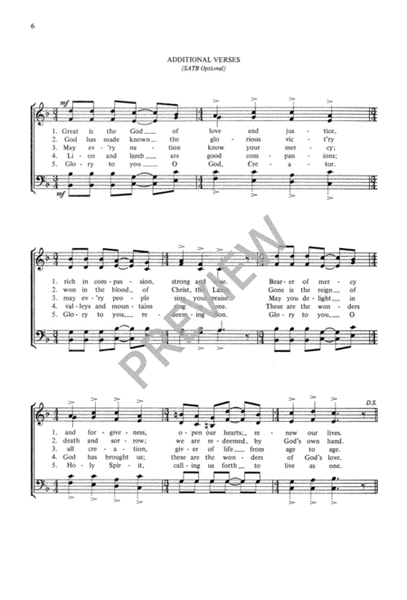 Sing to the Glory of God image number null
