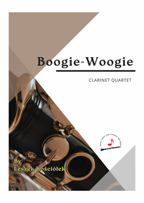 Book cover for Boogie - Woogie (clarinet quartet)