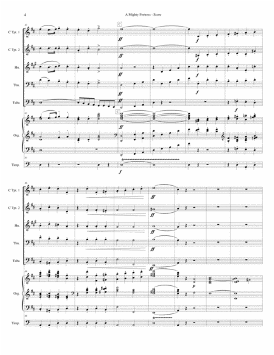 A Mighty Fortress (Adapted from the Finale of Symphony No. 5 