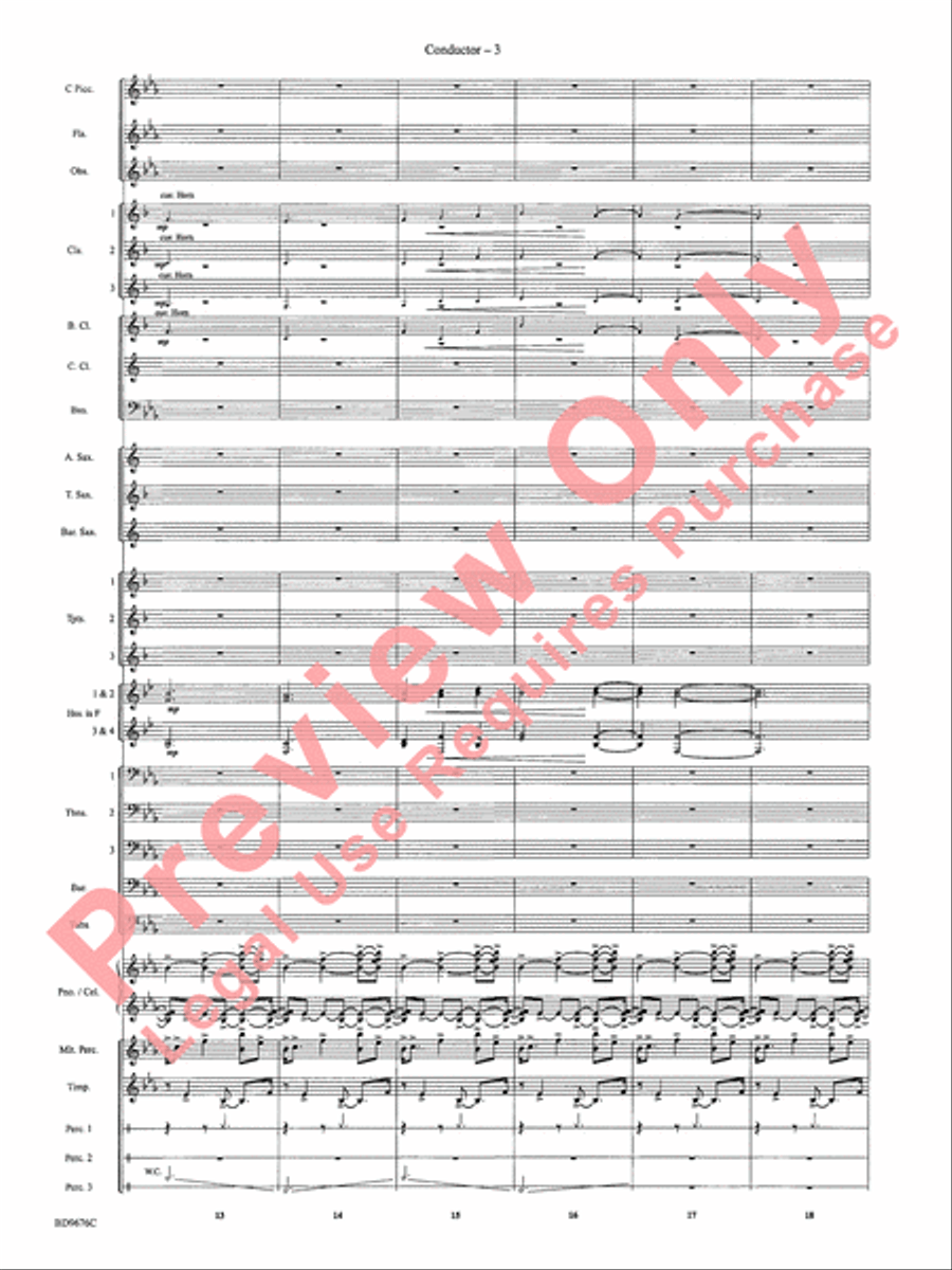 Paradiso Paradiso Concert Band scores gallery preview page 6