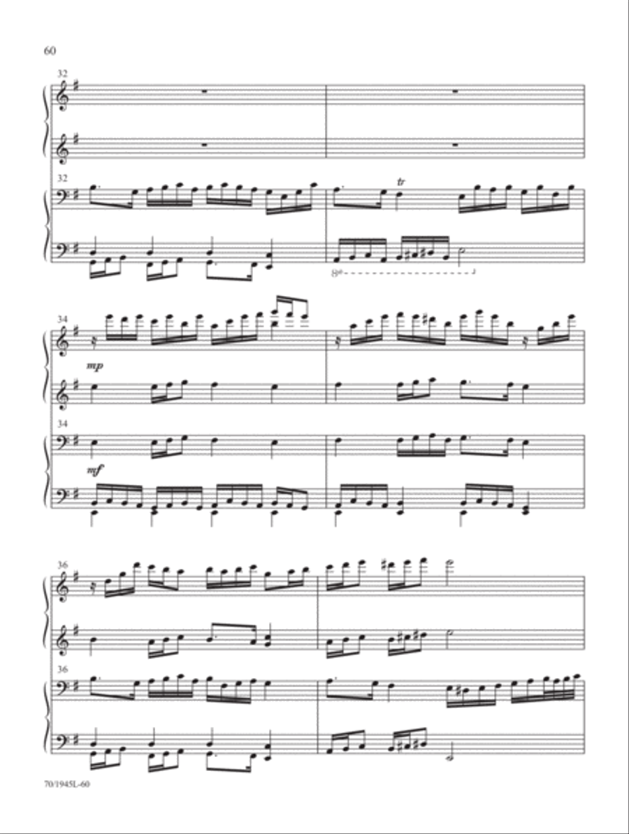 Come, Christians, Join to Play! Piano Duet scores gallery preview page 34