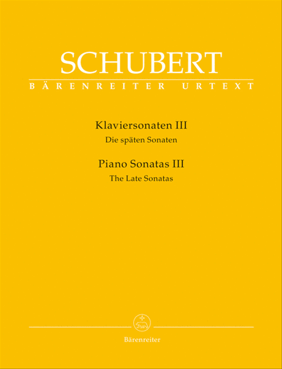 Piano Sonatas III D 894, 958, 959, 960 Piano Solo scores gallery preview page 1