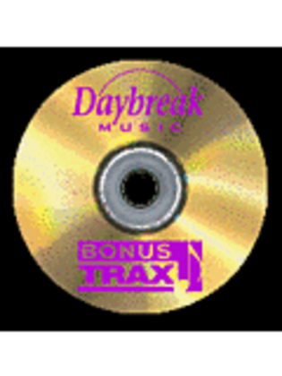 Book cover for Daybreak Music BonusTrax CD, Vol. 3 No. 1