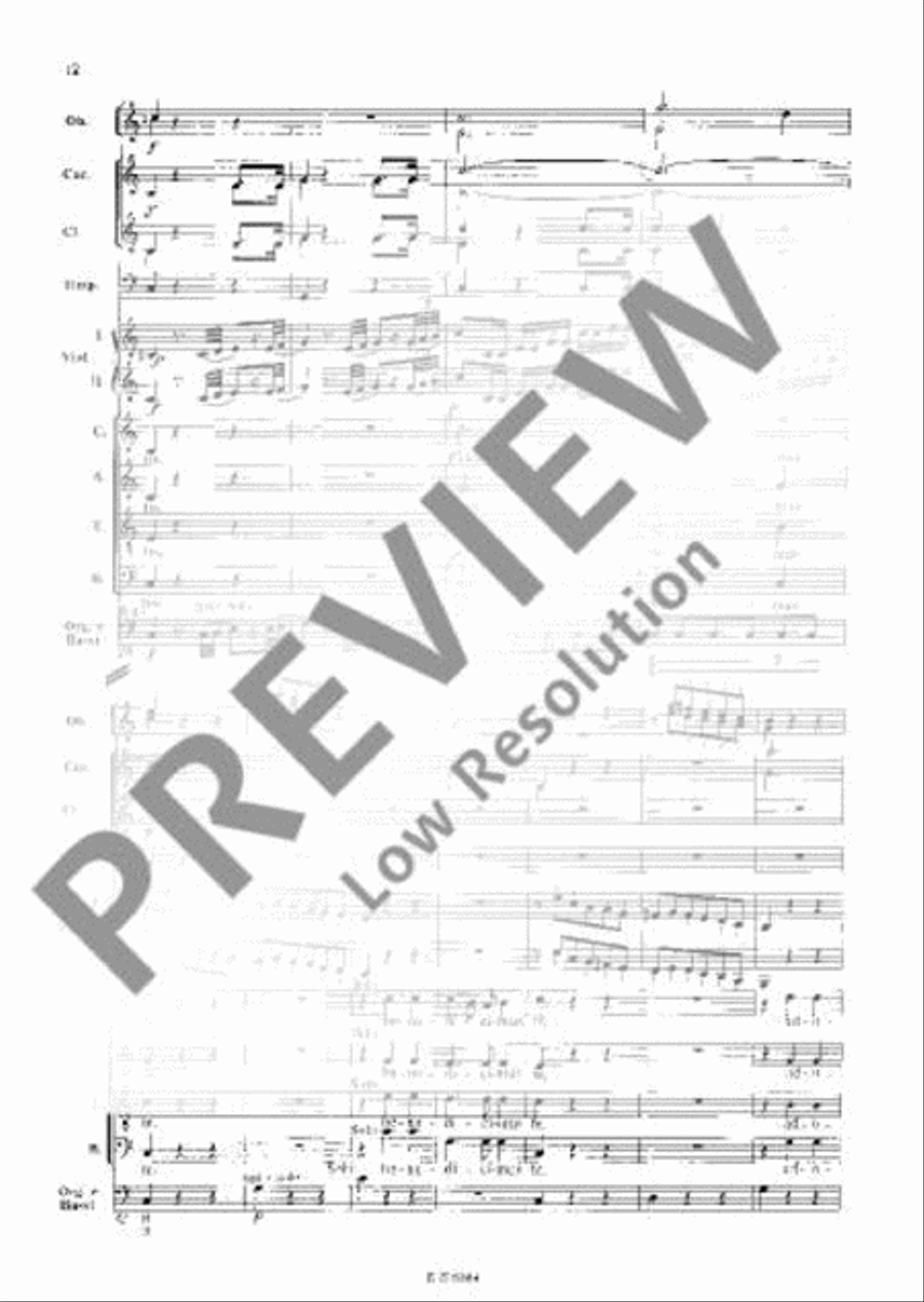 Missa C major Missa C major Choir scores gallery preview page 21