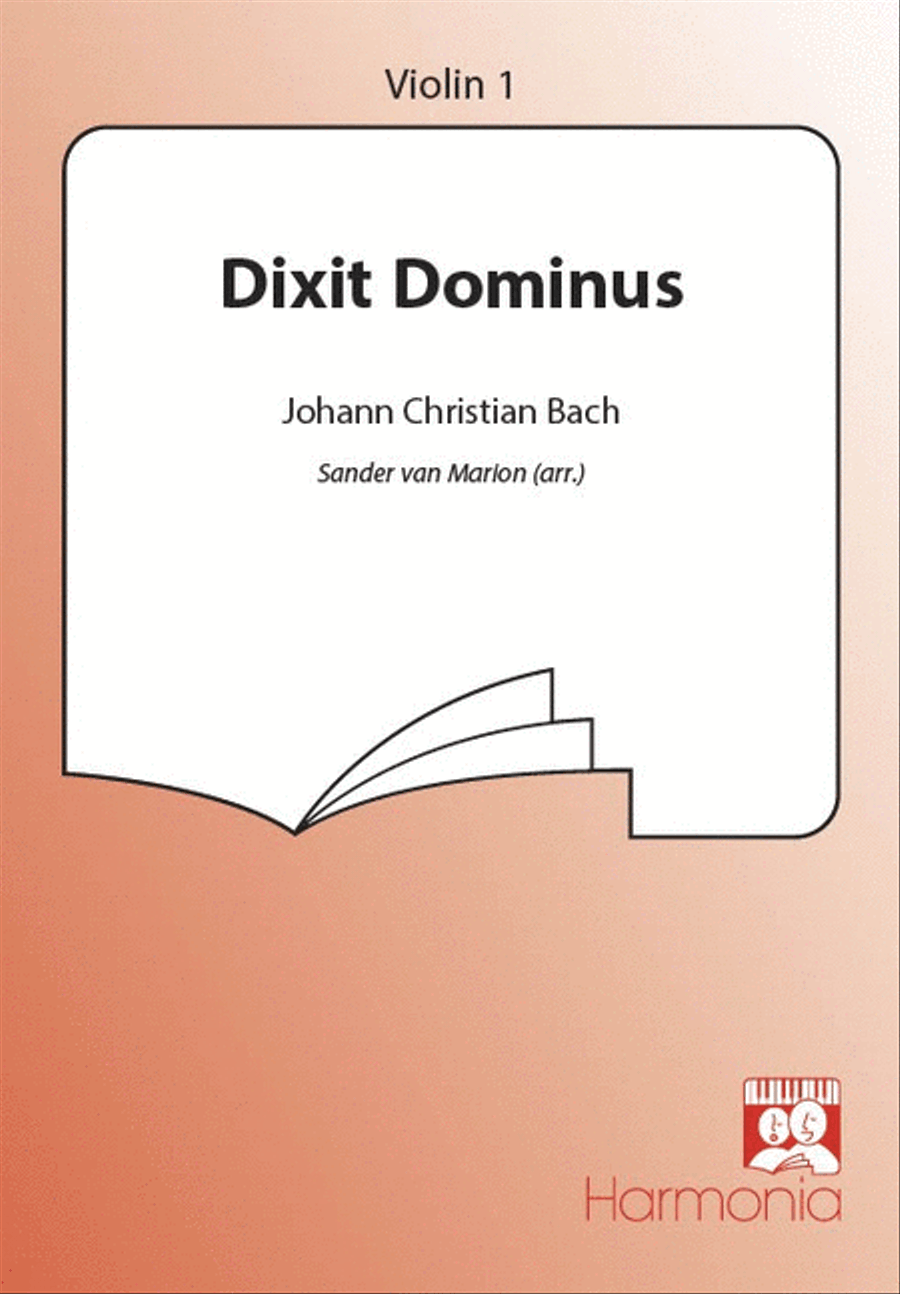 Dixit Dominus 4-Part scores gallery preview page 1