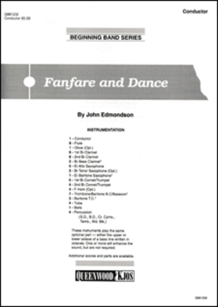 Fanfare and Dance - Score image number null