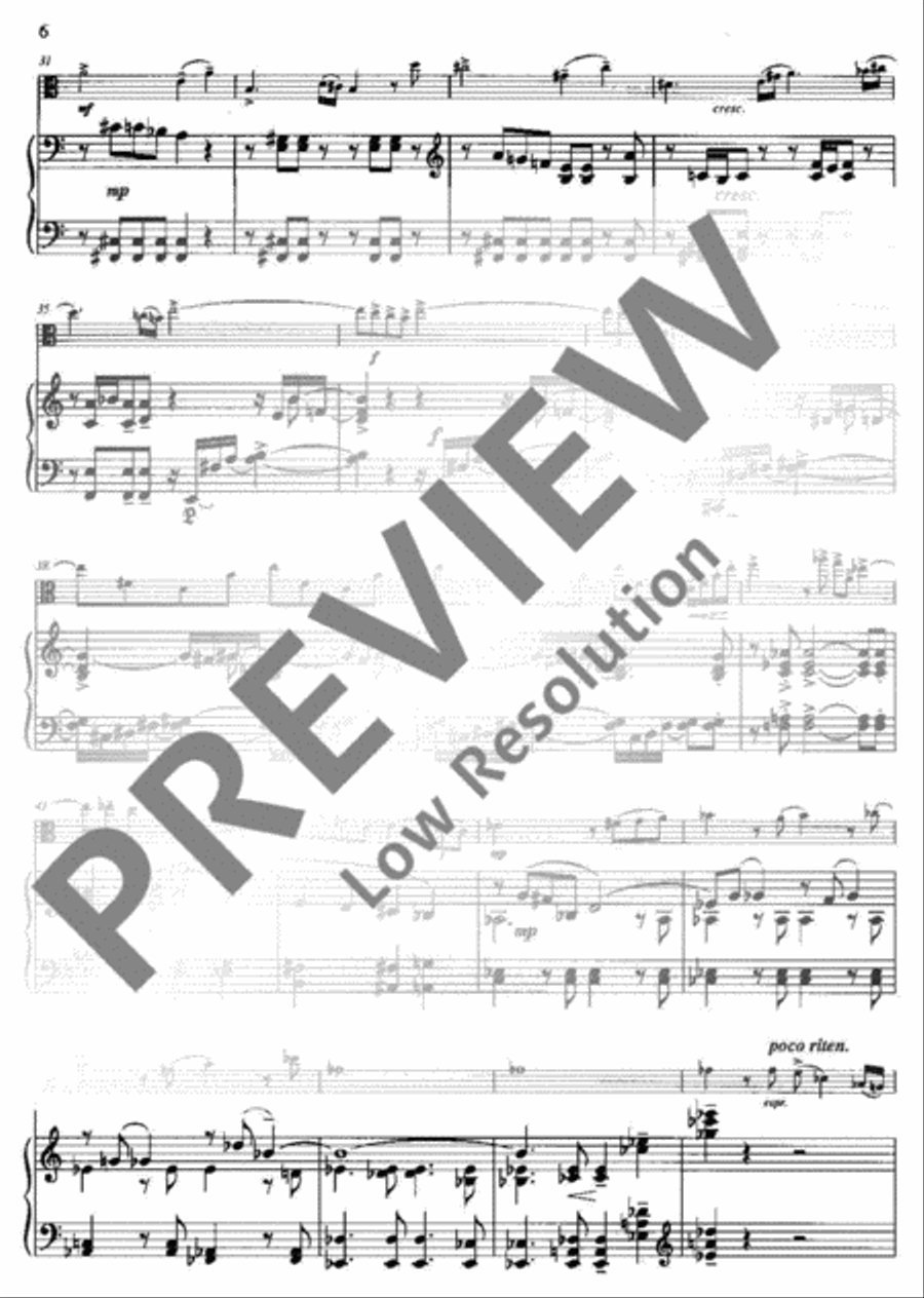 Three Elegies Three Elegies Piano Accompaniment scores gallery preview page 7