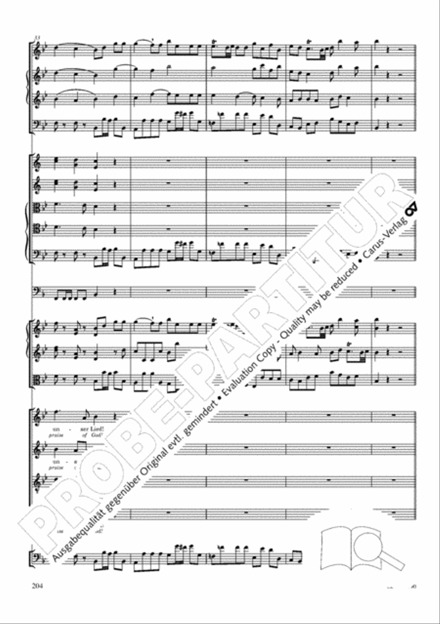 The Creation (Die Schopfung) 4-Part scores gallery preview page 224