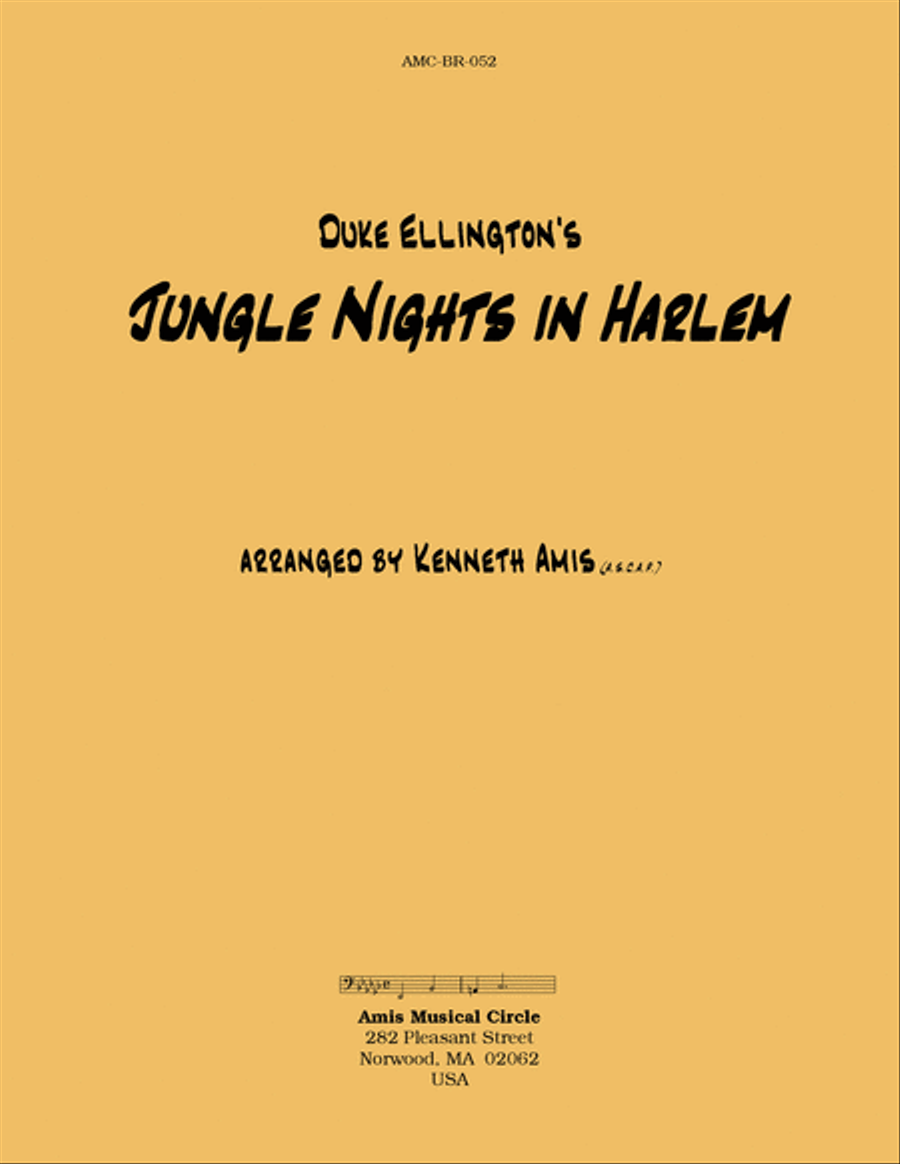Jungle Nights in Harlem Brass Quintet scores gallery preview page 1