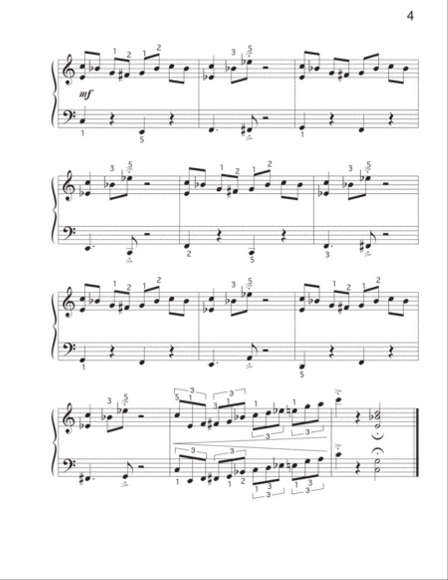 Jazz Made Easy Piano Solo scores gallery preview page 6
