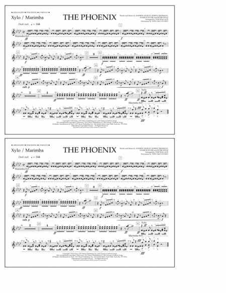 The Phoenix - Xylophone/Marimba
