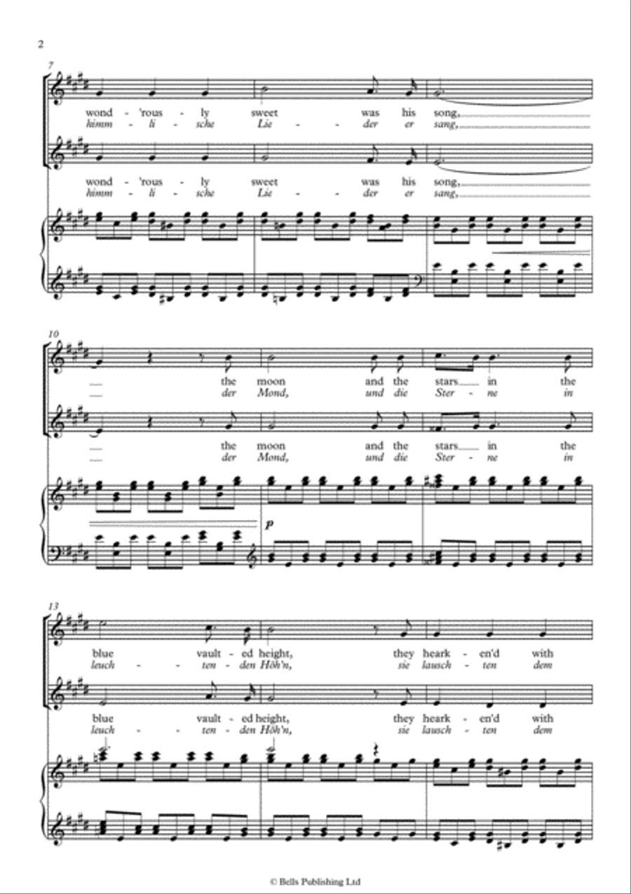 The Angel, Op. 48 No. 1 (E Major) Piano Accompaniment scores gallery preview page 2