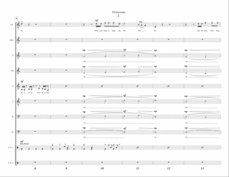 Overcome 4-Part scores gallery preview page 2
