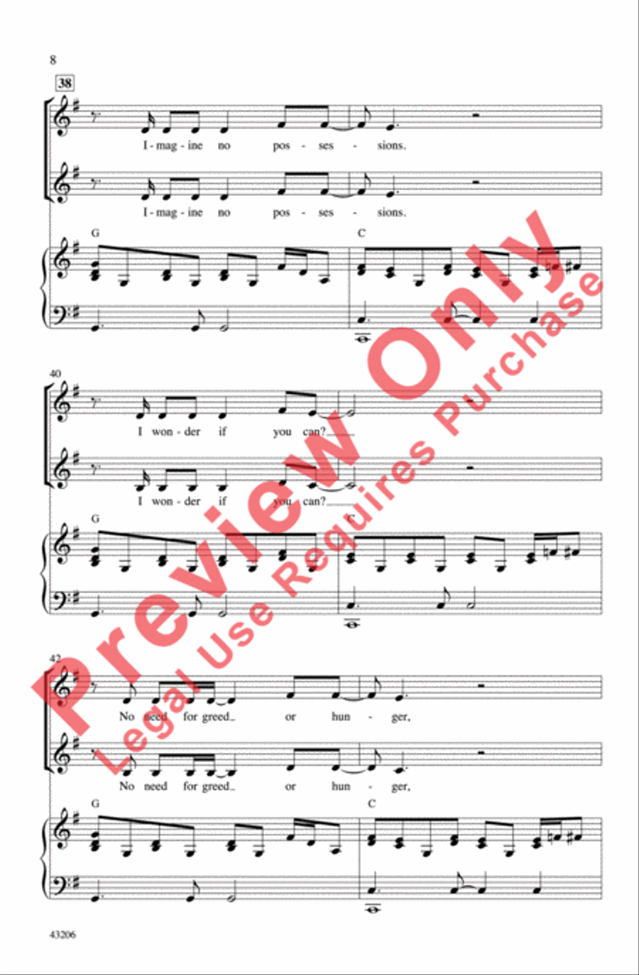 Imagine Imagine Women's Choir scores gallery preview page 8