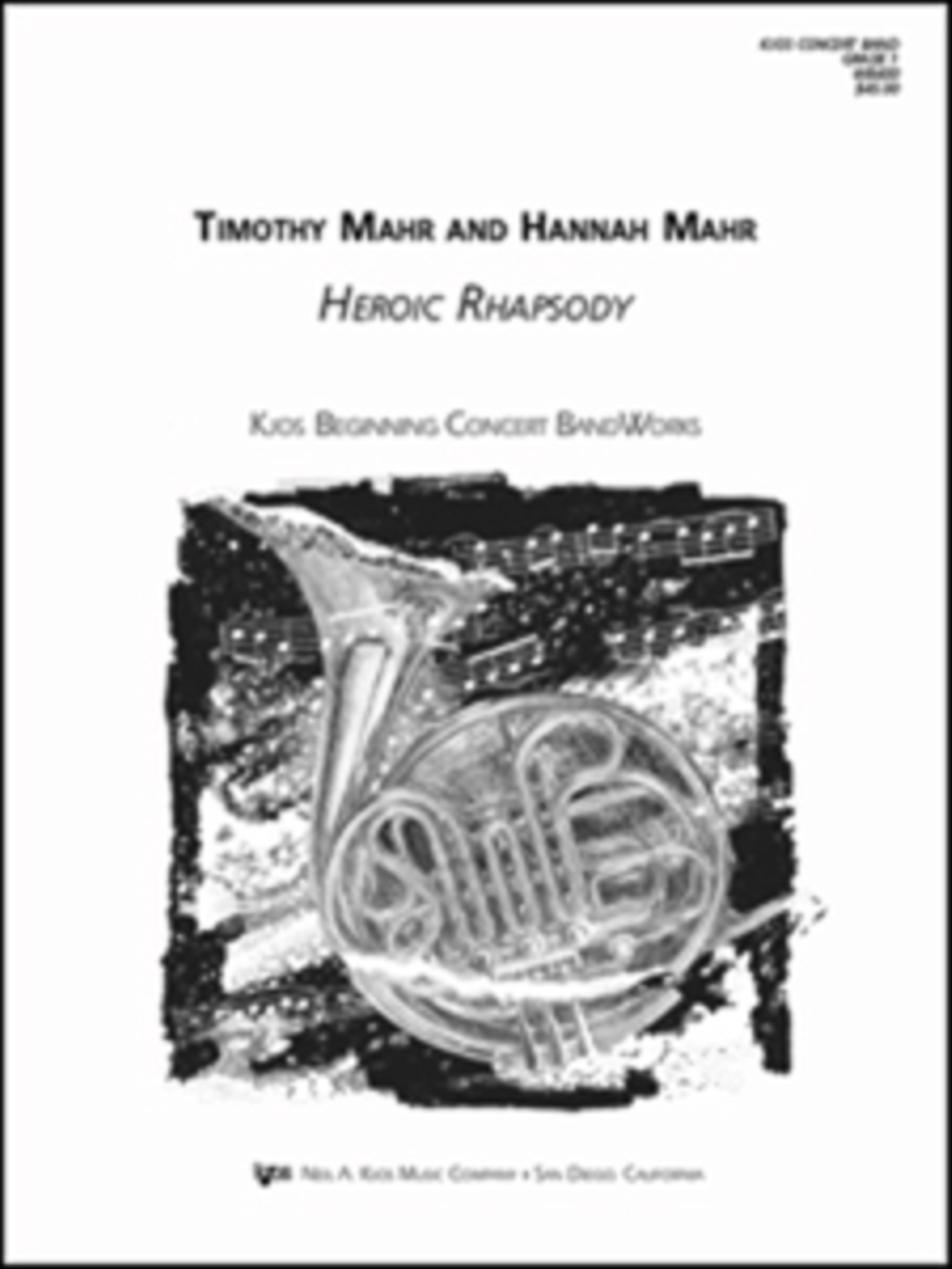 Heroic Rhapsody - Score Concert Band scores gallery preview page 1