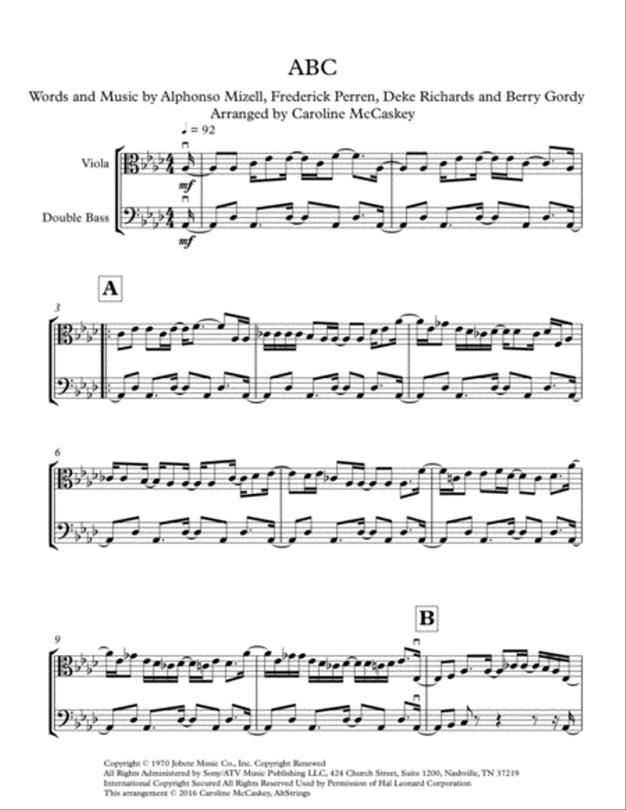 ABC ABC String Duet scores gallery preview page 2