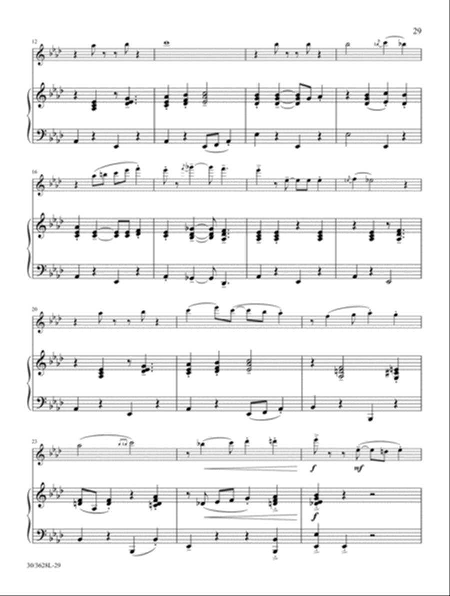 Flute Solos for Worship, Vol. 3 Flute Solo scores gallery preview page 10